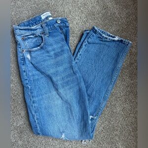 Abercrombie & Fitch 90’s Straight Ultra High Rise Curve Love Jeans